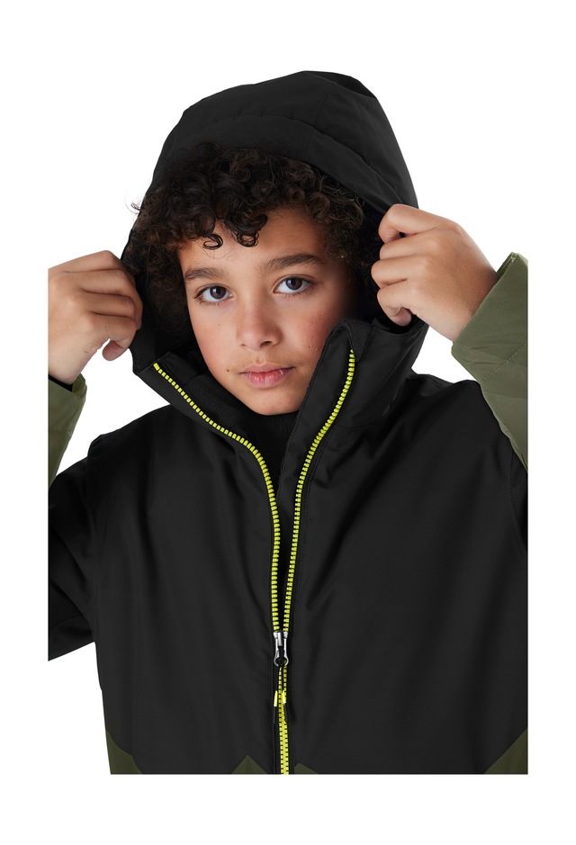 Killtec Skijacke »KSW 383 BYS SKI JCKT« Wasser- und winddichte Skijacke mit verstellbarer Kapuze