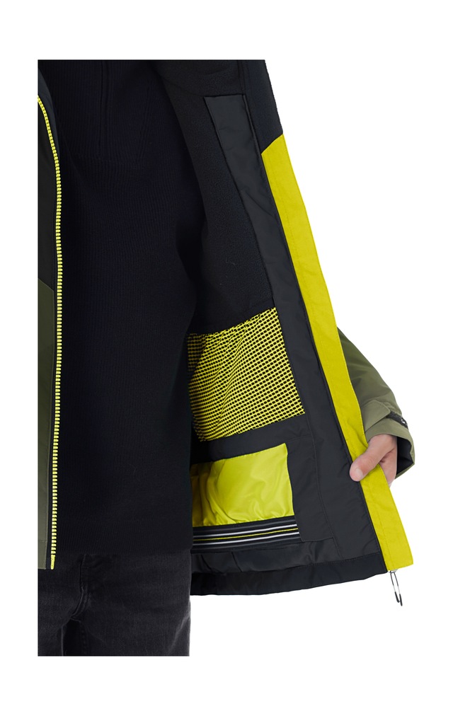 Killtec Skijacke »KSW 383 BYS SKI JCKT« Wasser- und winddichte Skijacke mit verstellbarer Kapuze