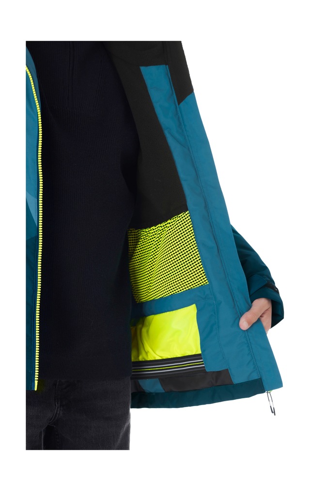 Killtec Skijacke »KSW 383 BYS SKI JCKT« Wasser- und winddichte Skijacke mit verstellbarer Kapuze