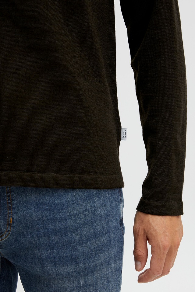 Casual Friday Strickfleece-Pullover »Strickpullover CFKent«