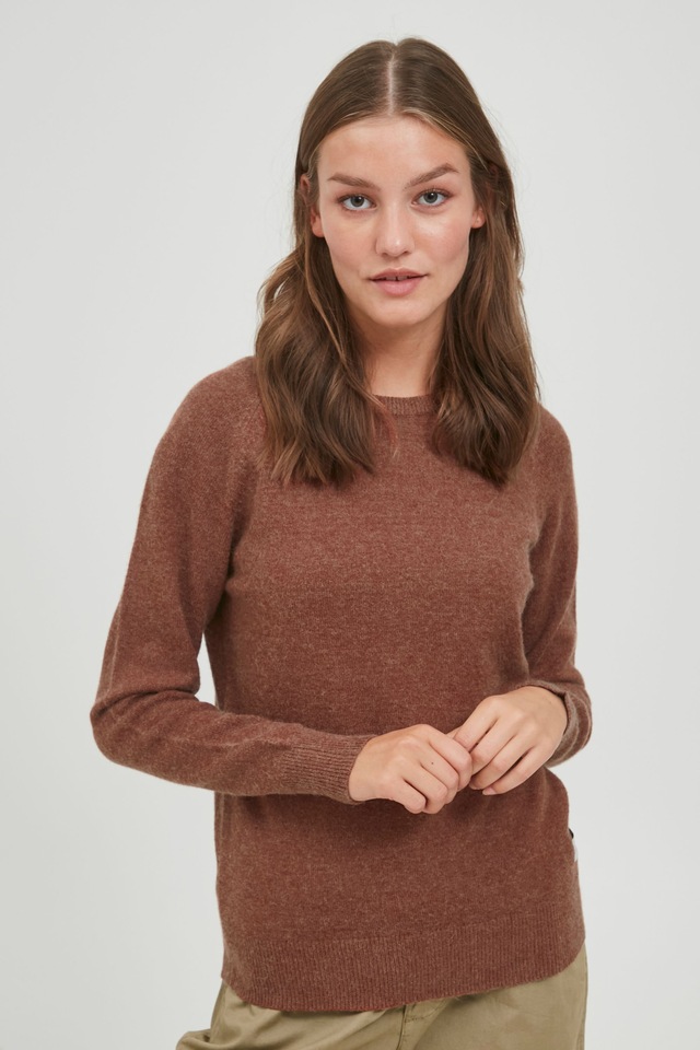 OXMO Strickfleece-Pullover »Strickpullover OXMaria«