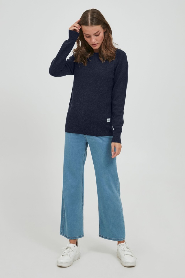 OXMO Strickfleece-Pullover »Strickpullover OXMaria«