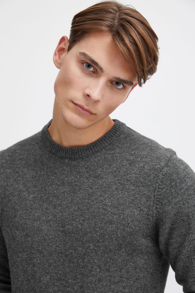Casual Friday Strickfleece-Pullover »Strickpullover CFKarl«