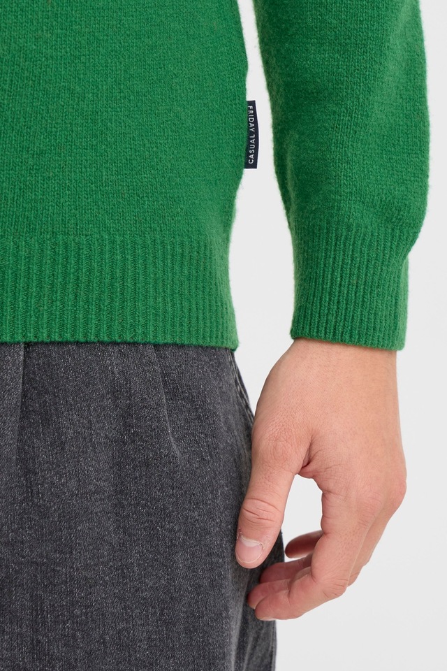 Casual Friday Strickfleece-Pullover »Strickpullover CFKarl«