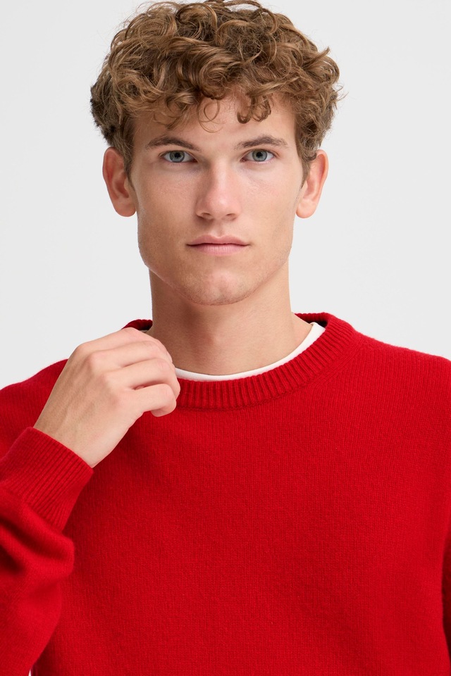 Casual Friday Strickfleece-Pullover »Strickpullover CFKarl«