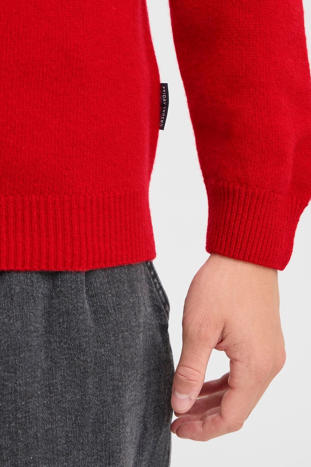 Casual Friday Strickfleece-Pullover »Strickpullover CFKarl«