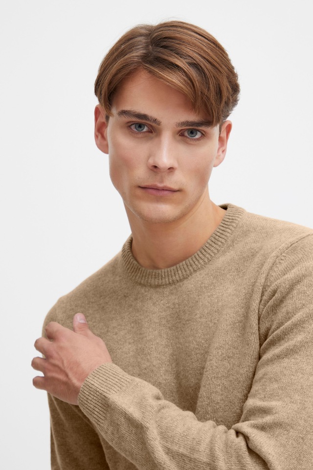 Casual Friday Strickfleece-Pullover »Strickpullover CFKarl«