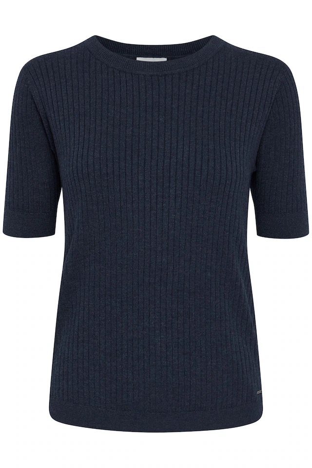 OXMO Kurzarmshirt »Strickkurzarmpullove OXRiona«