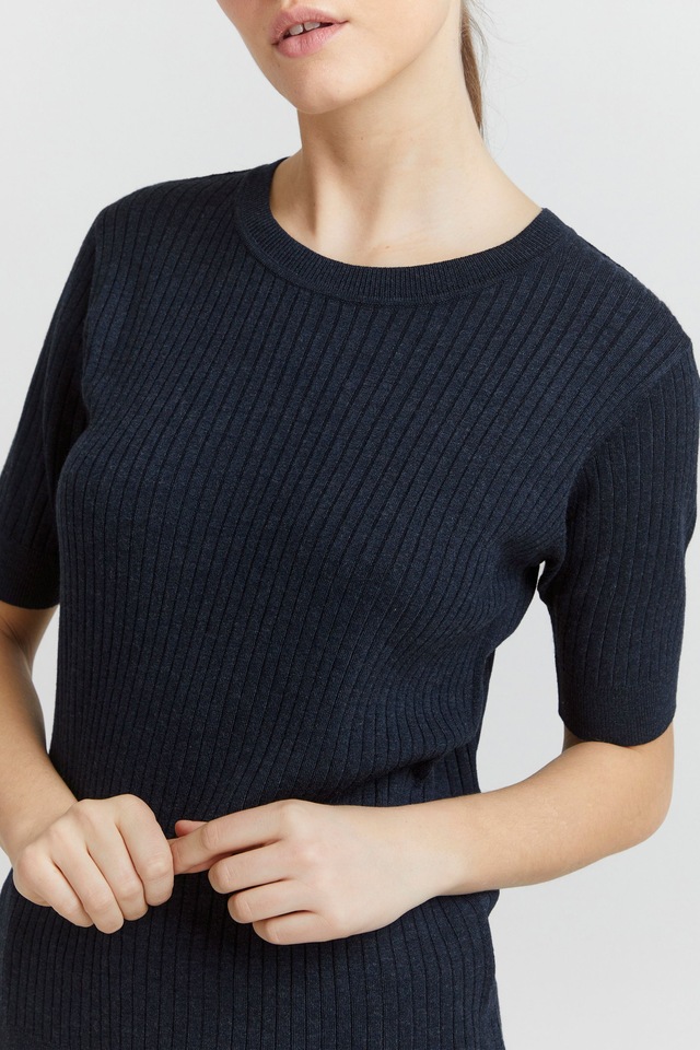 OXMO Kurzarmshirt »Strickkurzarmpullove OXRiona«