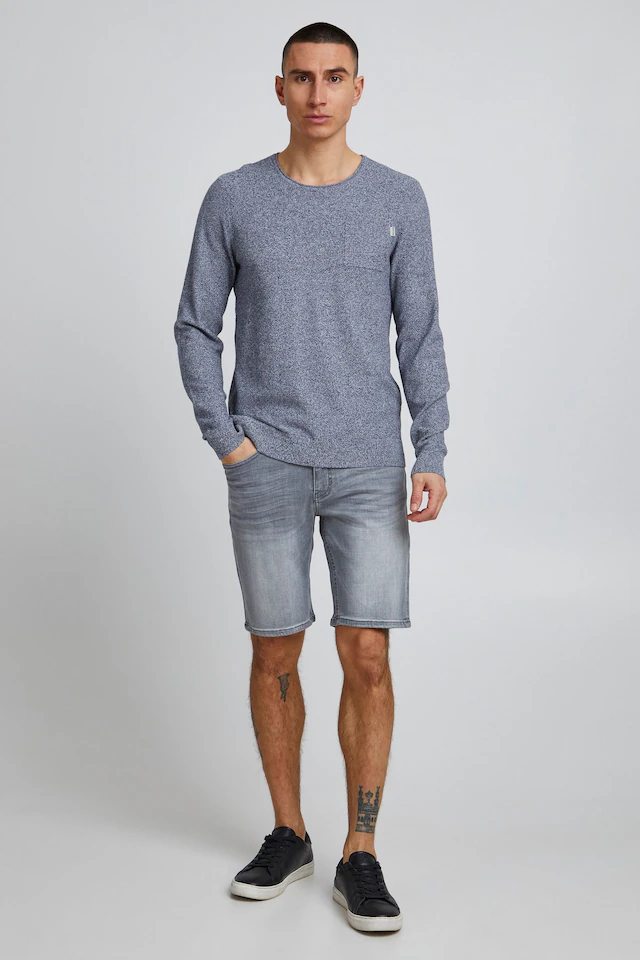 Blend Strickfleece-Pullover »Strickpullover bhpullover«