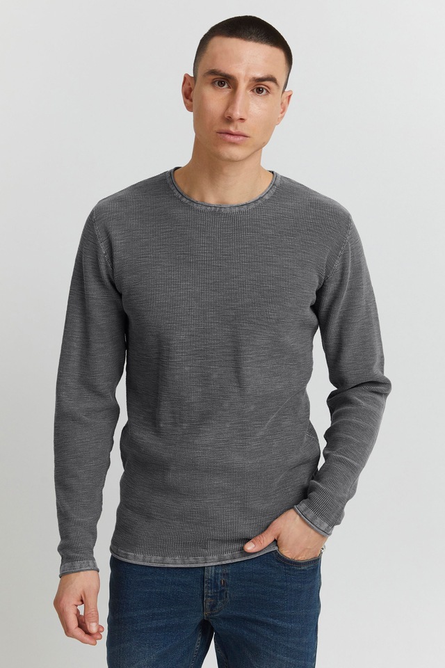 Indicode Strickfleece-Pullover »Strickpullover IDKarpo«