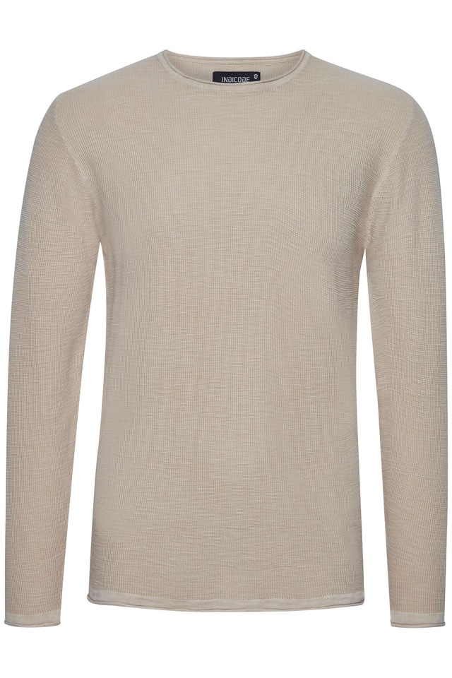 Indicode Strickfleece-Pullover »Strickpullover IDKarpo«