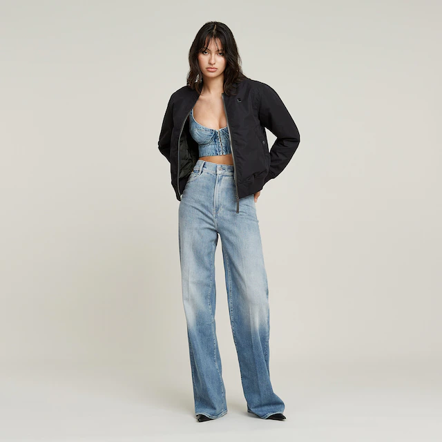 G-STAR Weite Jeans »Deck 2.0 High Loose Wmn« im Five-Pocket Style