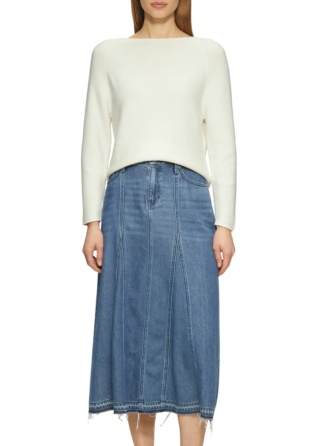 s.Oliver Strickpullover mit U-Boot Ausschnitt