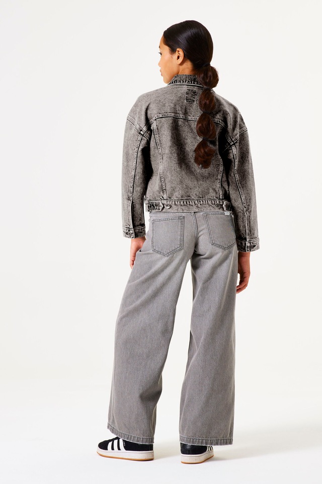 Garcia Jeansjacke ohne Kapuze mit Stretch und Knopfleiste