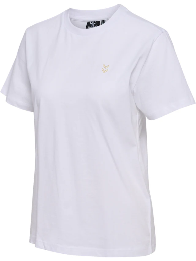 hummel T-Shirt »HMLPULSE W T-SHIRT« mit geradem Abschluss, Kurzarm-Design, ohne Kragen, normale Passform