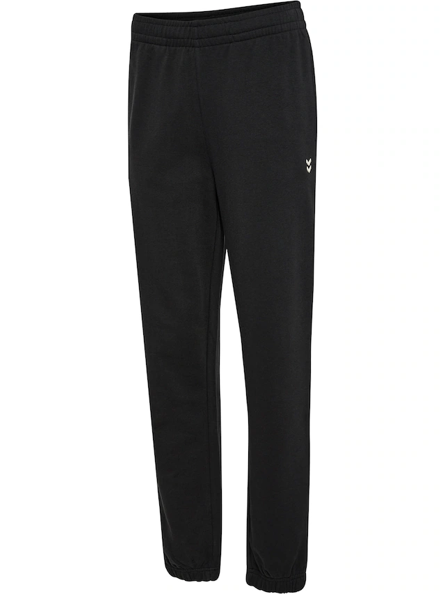 hummel Jogginghose »HMLPULSE W SWEAT PANTS« mit gesticktem Chevron-Logo, aus Baumwolle und Polyester