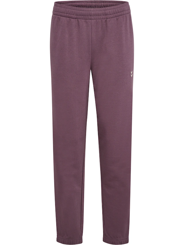 hummel Jogginghose »HMLPULSE W SWEAT PANTS« mit gesticktem Chevron-Logo, aus Baumwolle und Polyester