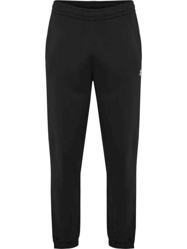 hummel Jogginghose »HMLPULSE SWEAT PANTS« mit gesticktem Chevron-Logo, aus Baumwolle und Polyester