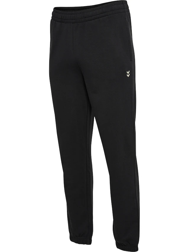 hummel Jogginghose »HMLPULSE SWEAT PANTS« mit gesticktem Chevron-Logo, aus Baumwolle und Polyester