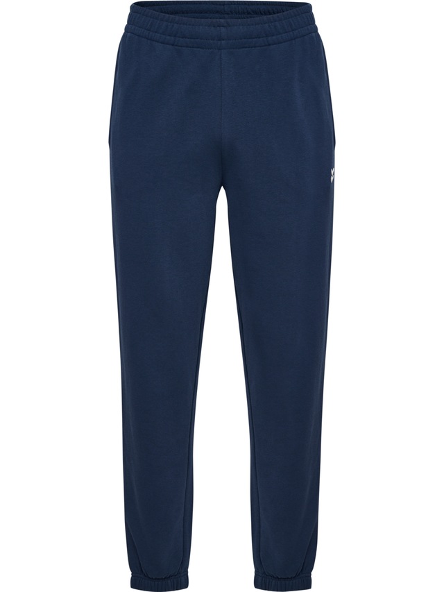 hummel Jogginghose »HMLPULSE SWEAT PANTS« mit gesticktem Chevron-Logo, aus Baumwolle und Polyester