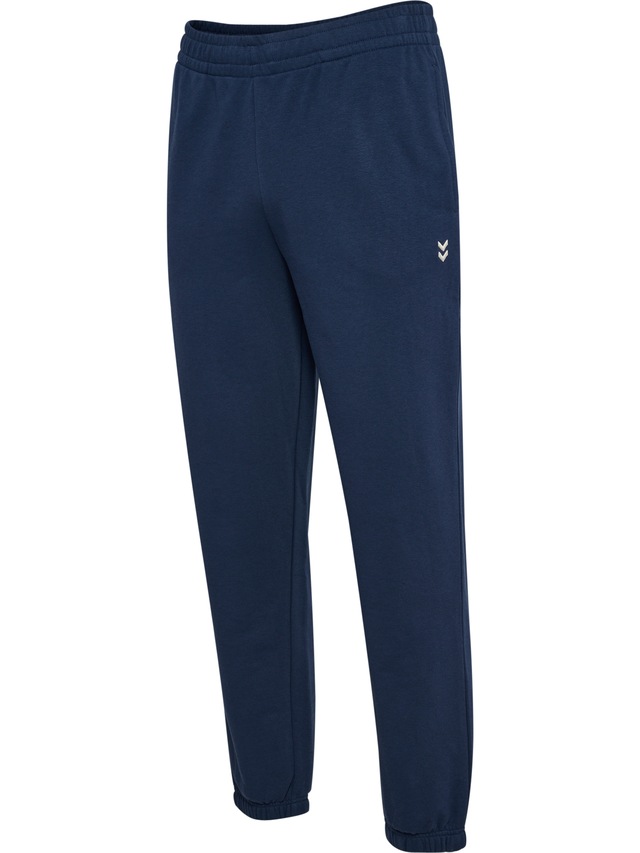 hummel Jogginghose »HMLPULSE SWEAT PANTS« mit gesticktem Chevron-Logo, aus Baumwolle und Polyester