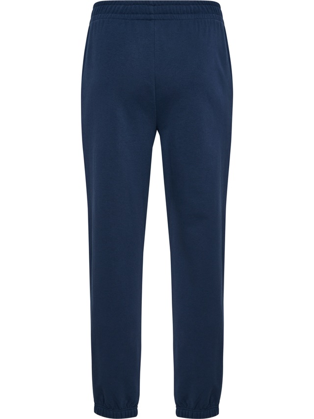hummel Jogginghose »HMLPULSE SWEAT PANTS« mit gesticktem Chevron-Logo, aus Baumwolle und Polyester