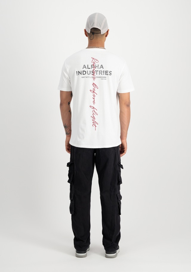 Alpha Industries T-Shirt »Signature Backprint T-Shirt«