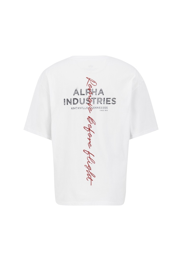Alpha Industries T-Shirt »Signature Backprint T-Shirt«
