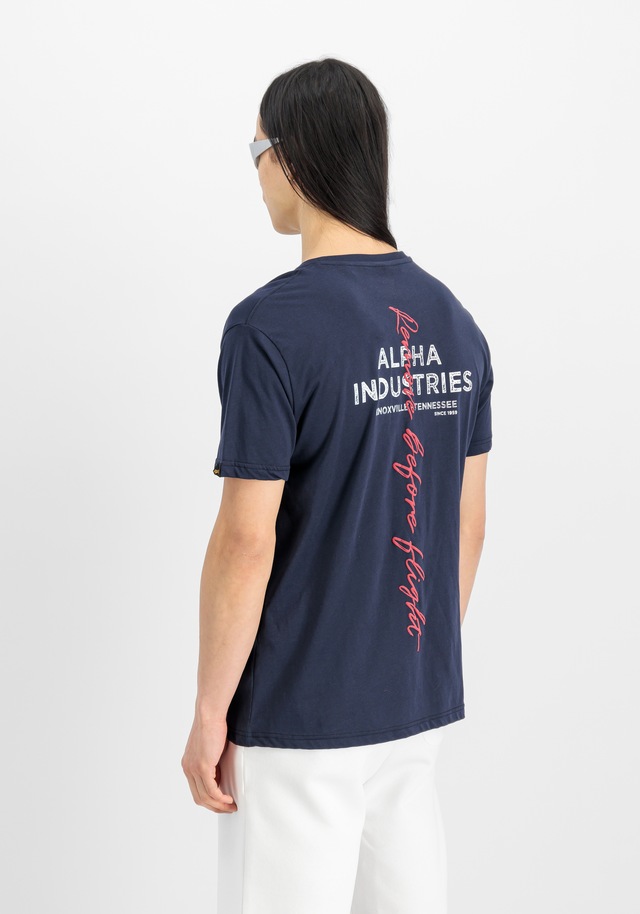 Alpha Industries T-Shirt »Signature Backprint T-Shirt«