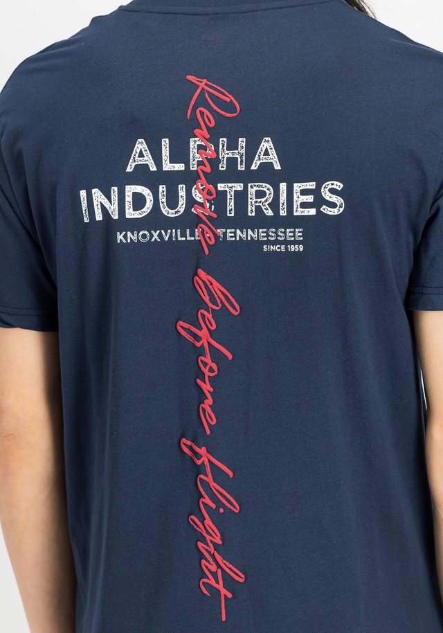 Alpha Industries T-Shirt »Signature Backprint T-Shirt«
