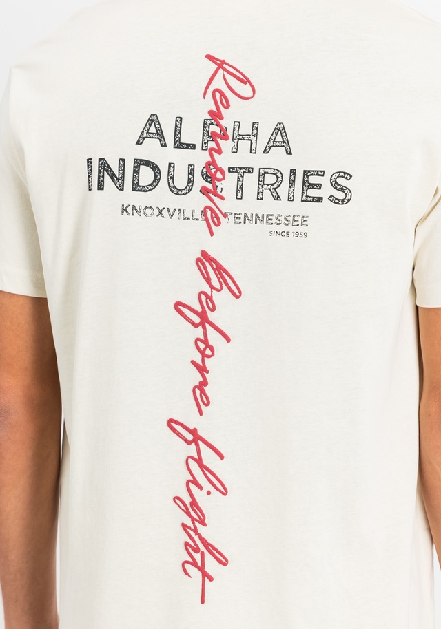 Alpha Industries T-Shirt »Signature Backprint T-Shirt«