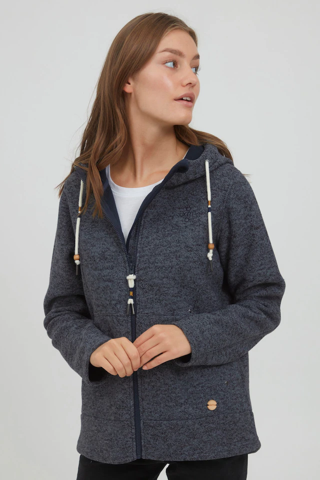 OXMO Kapuzenfleecejacke »Kapuzensweatjacke OXFia«