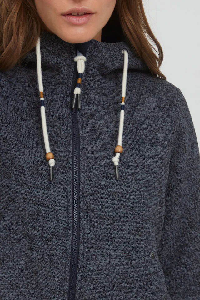OXMO Kapuzenfleecejacke »Kapuzensweatjacke OXFia«