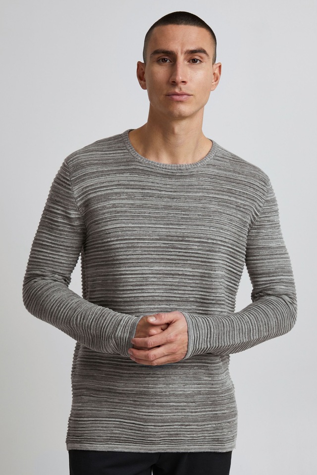 !Solid Rundhalspullover »Strickrundhalspullov SDStruan«