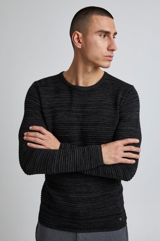 !Solid Rundhalspullover »Strickrundhalspullov SDStruan«