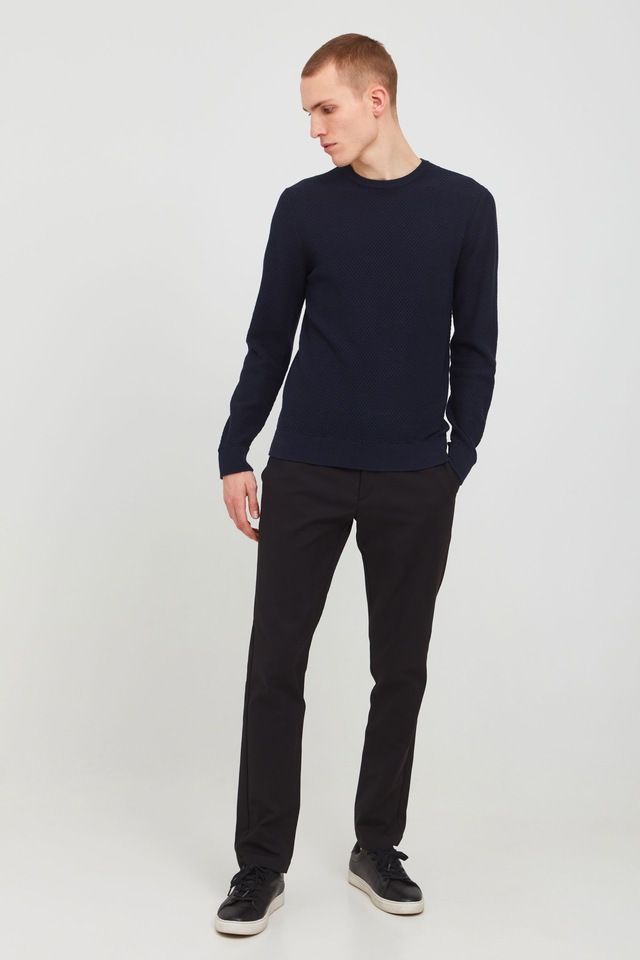 Casual Friday Rundhalspullover »Strickrundhalspullov CFKarlo«