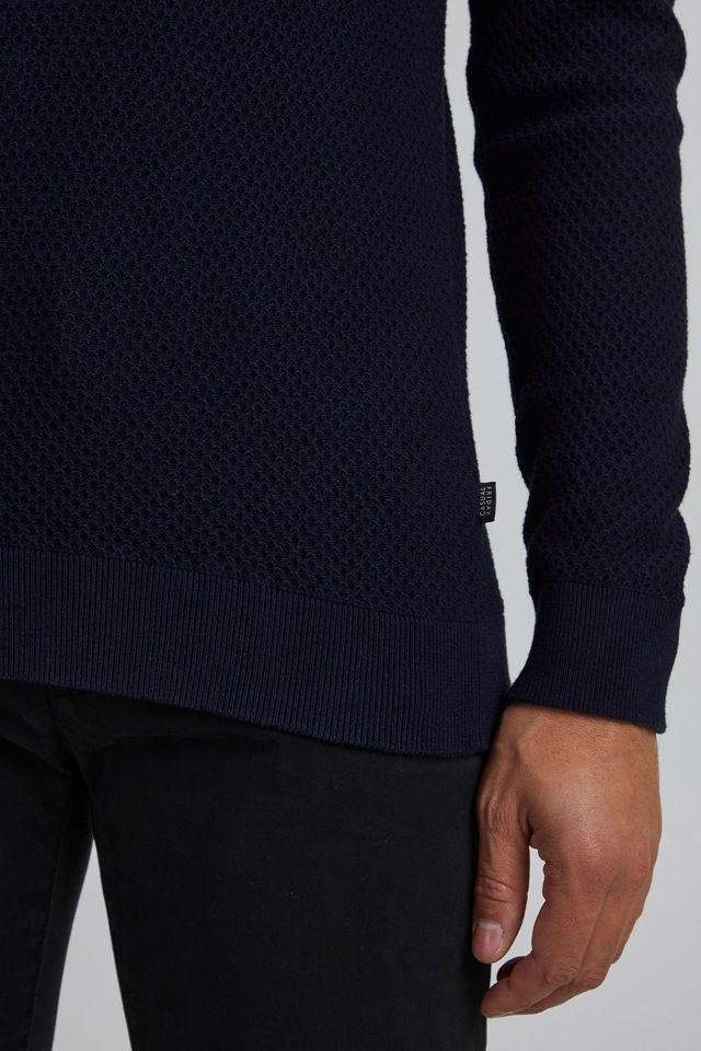 Casual Friday Rundhalspullover »Strickrundhalspullov CFKarlo«