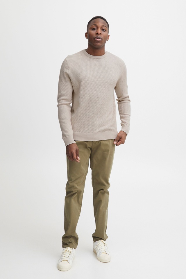 Casual Friday Rundhalspullover »Strickrundhalspullov CFKarlo«