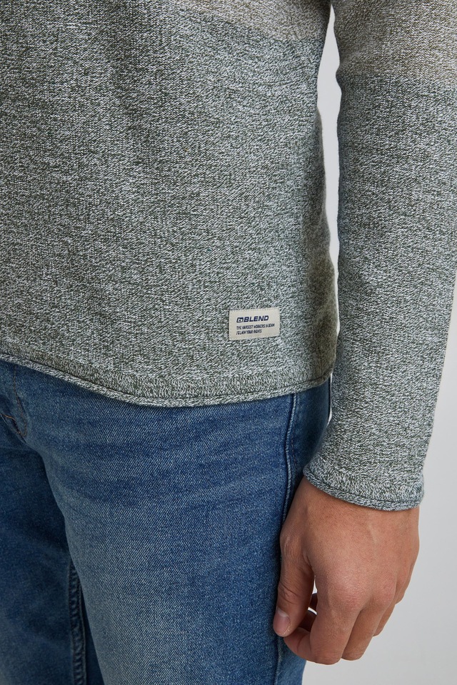 Blend Rundhalspullover »Strickrundhalspullov BHHans«
