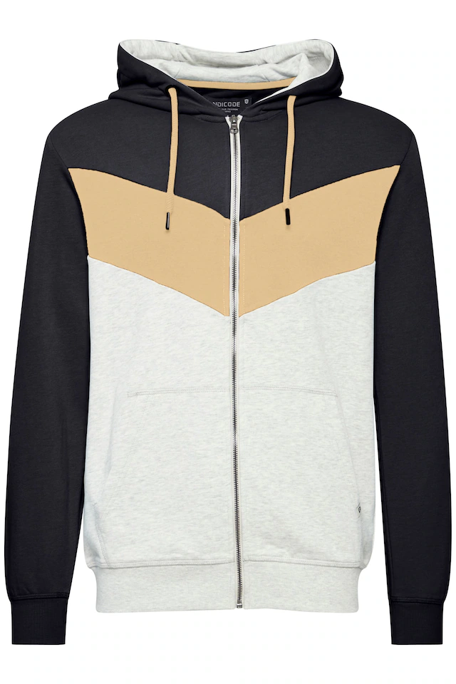 Indicode Kapuzensweatjacke »Kapuzensweatjacke IDPock«