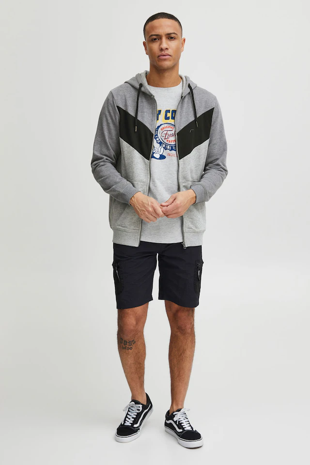 Indicode Kapuzensweatjacke »Kapuzensweatjacke IDPock«