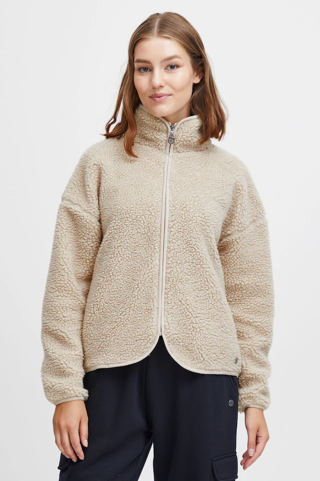 OXMO Sweatjacke »Plüschjacke OXTonje«