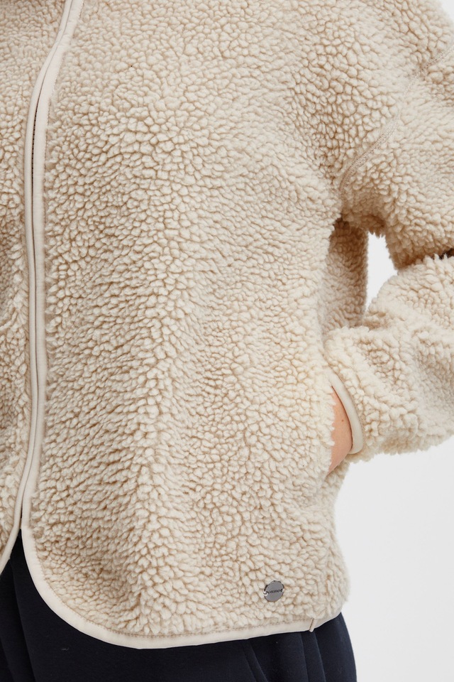 OXMO Sweatjacke »Plüschjacke OXTonje«