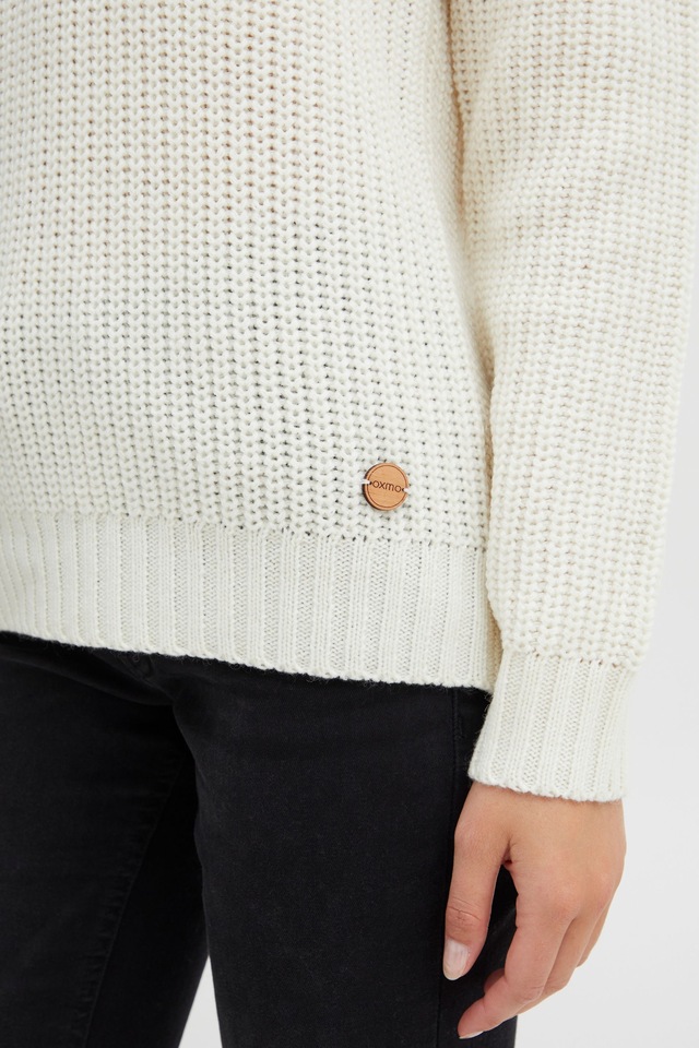 OXMO Strickfleece-Pullover »Strickpullover OXNanny«
