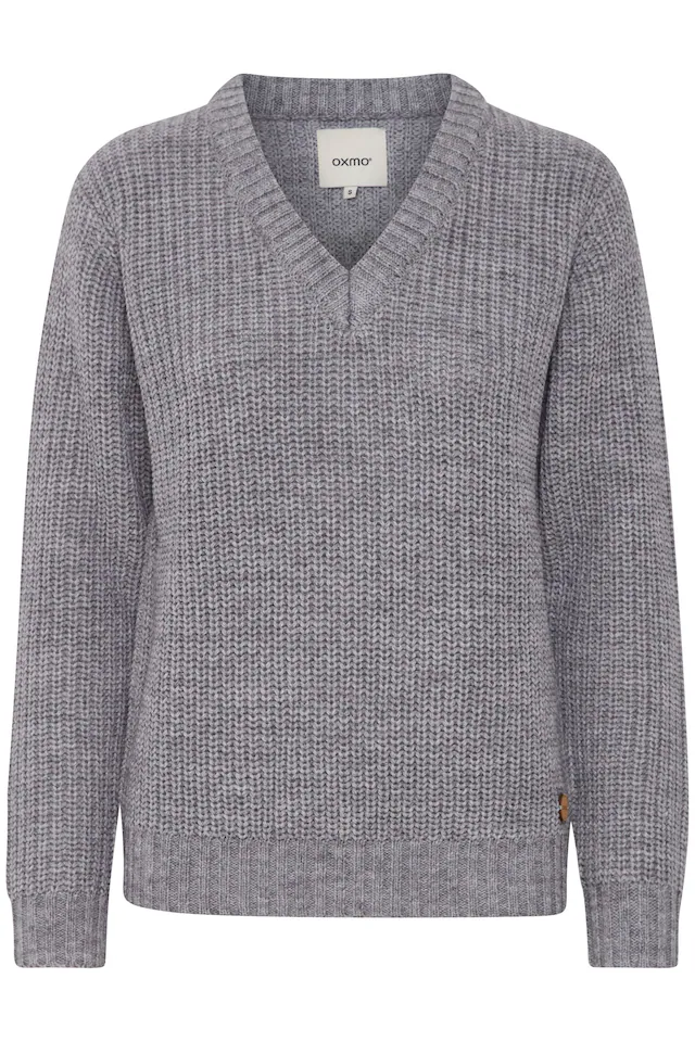 OXMO Strickfleece-Pullover »Strickpullover OXNanny«