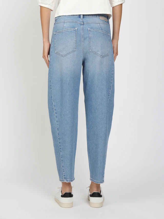 GANG 5-Pocket-Jeans »94BLAKE« mit eingesetztem Seitenstreifen, cropped