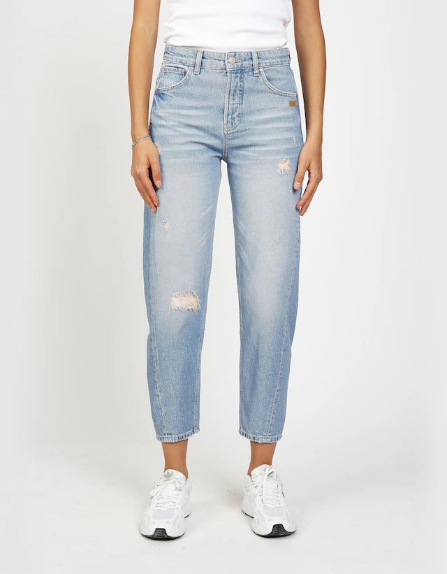 GANG 5-Pocket-Jeans »94BLAKE« mit eingesetztem Seitenstreifen, cropped