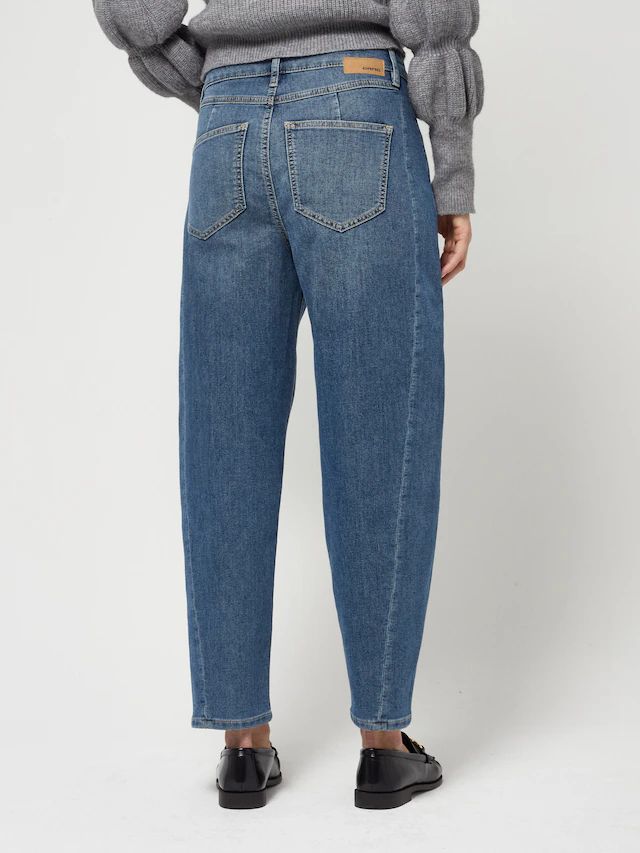 GANG 5-Pocket-Jeans »94BLAKE« mit eingesetztem Seitenstreifen, cropped