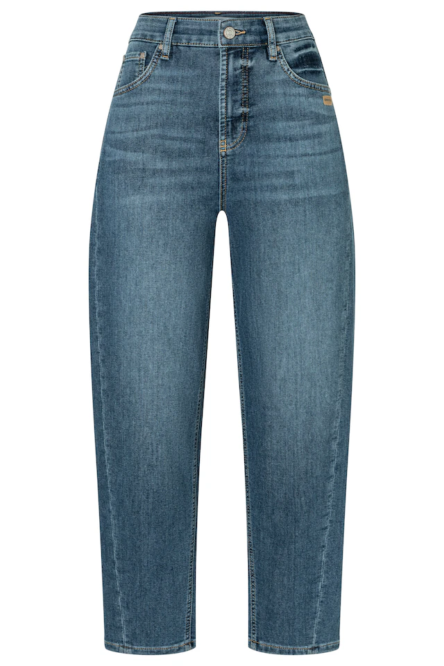GANG 5-Pocket-Jeans »94BLAKE« mit eingesetztem Seitenstreifen, cropped